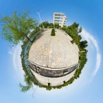 نمای سیاره کوچک - بوستان وکیل آباد