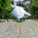 پارک وکیل آباد - نمای استریو گرافیک