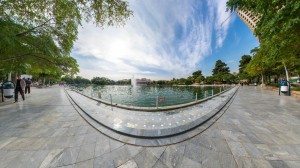 نمای استریو گرافیک استخر