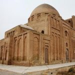 نمای قدیمی از گنبد