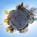 محوطه باغ تالار غزال سبزوار